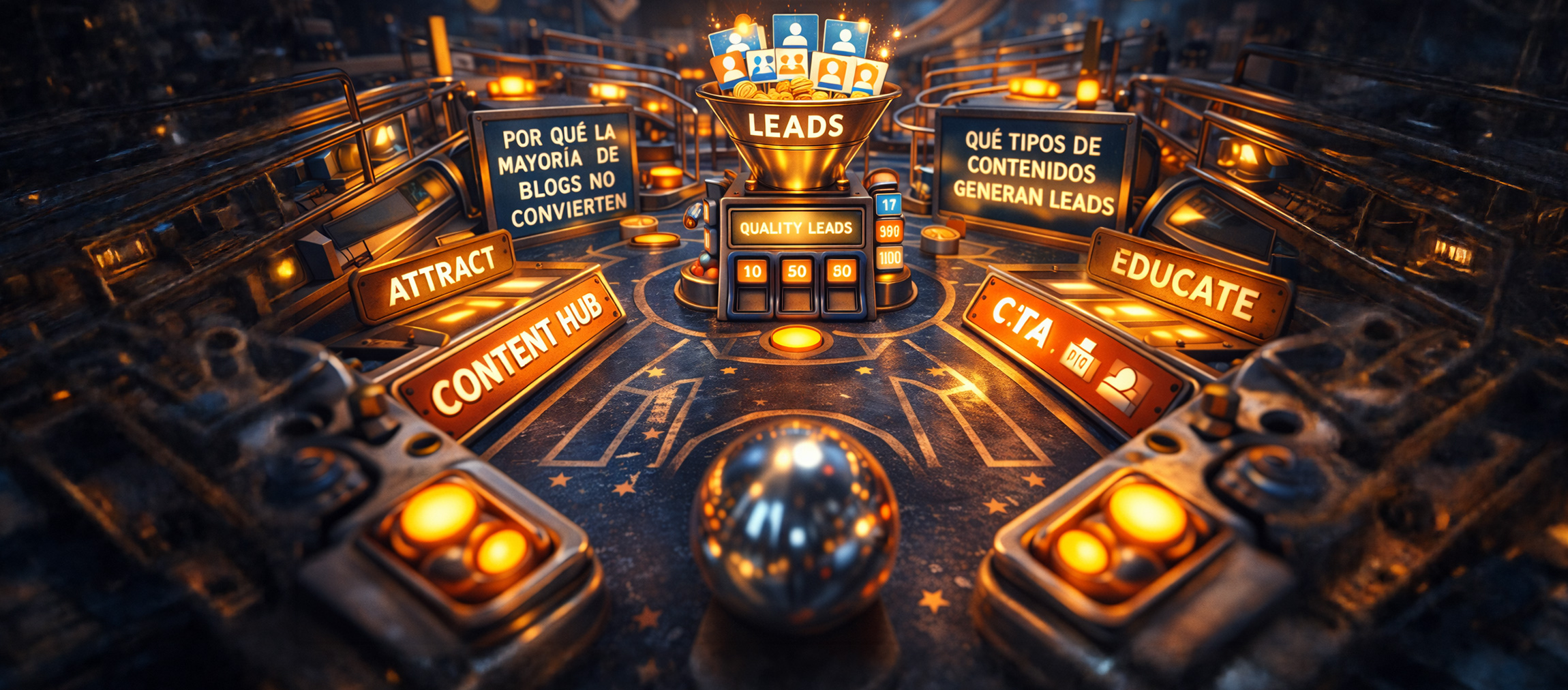 Content marketing para generar leads: convierte tu blog en una máquina de conversión