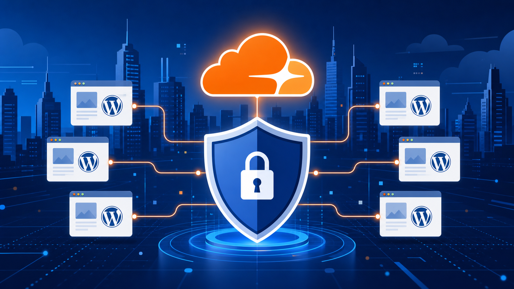 Seguridad WordPress con Cloudflare: guía práctica de protección