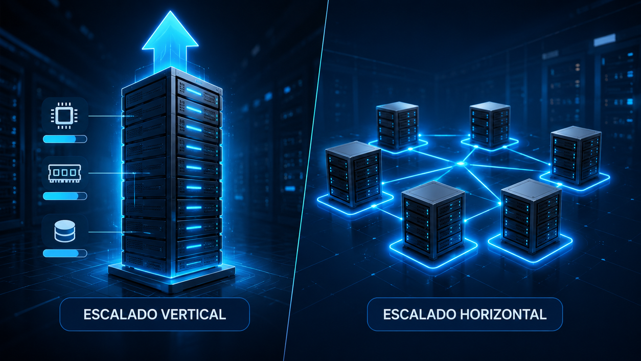 Bases de datos horizontales vs verticales