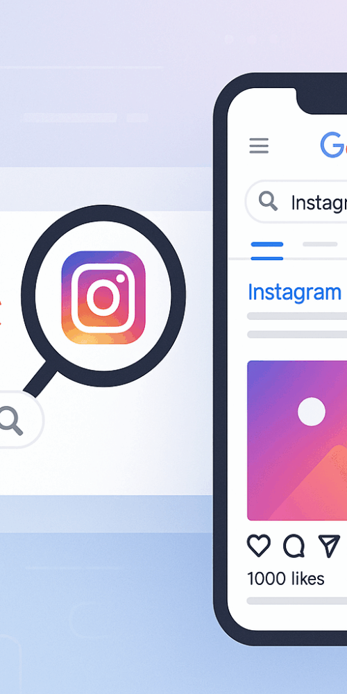 Indexación de Instagram en Google