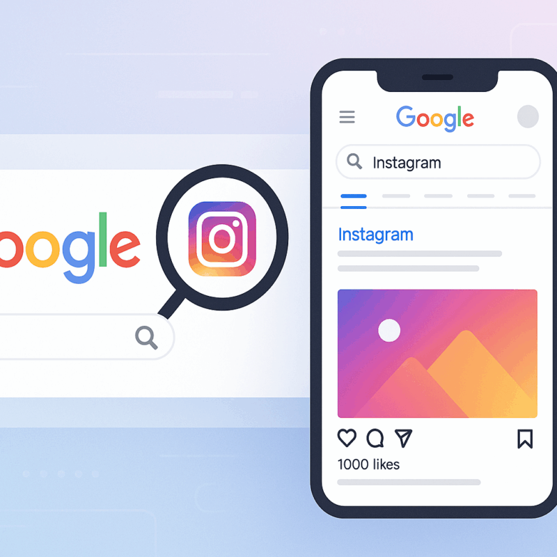 Indexación de Instagram en Google