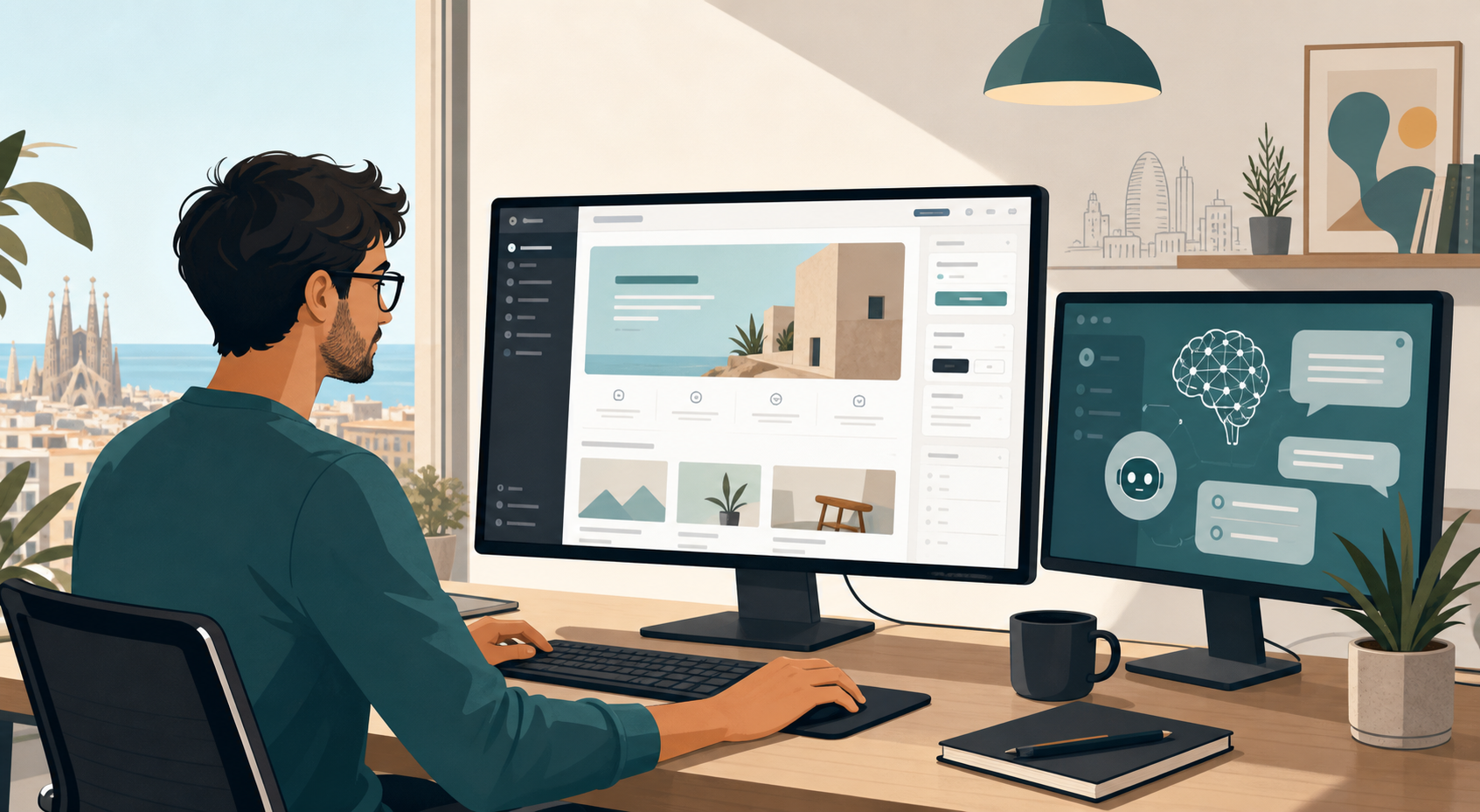 Crear una web profesional con WordPress sin depender de la IA