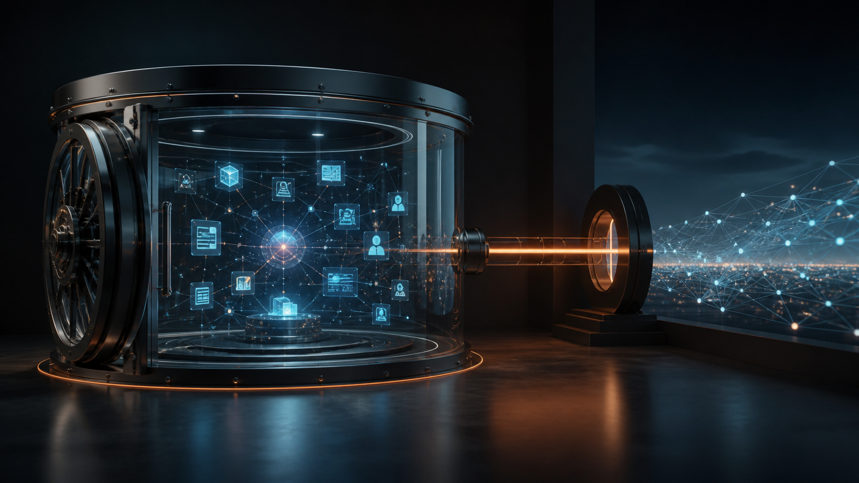 Entorno privado de inteligencia artificial con acceso externo controlado